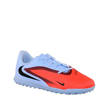 Chuteira-Society-Prata-e-Coral-Kids-Phantom-|-Nike-Tamanho--34---Cor--PRATA-0